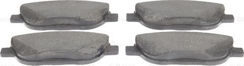 BOSCH 0 986 494 564 - Brake Pad Set, disc brake onlydrive.pro