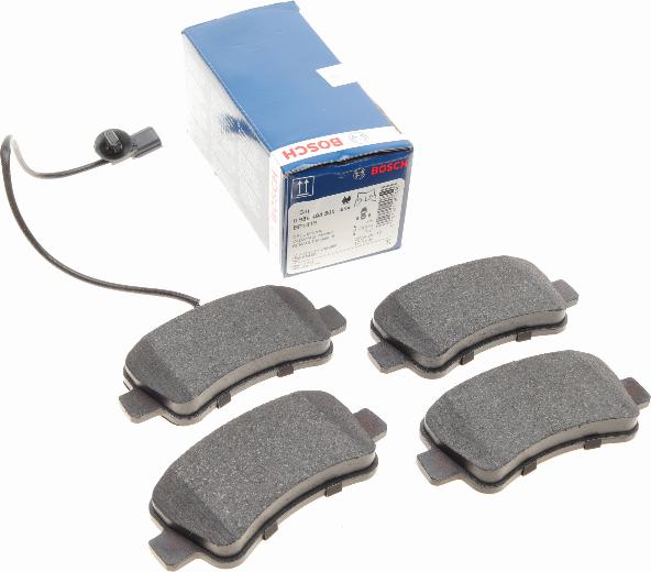 BOSCH 0 986 494 500 - Brake Pad Set, disc brake onlydrive.pro