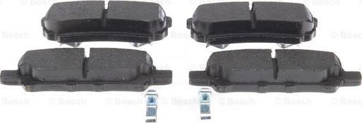 BOSCH 0 986 494 502 - Brake Pad Set, disc brake onlydrive.pro