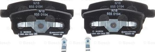 BOSCH 0 986 494 502 - Jarrupala, levyjarru onlydrive.pro