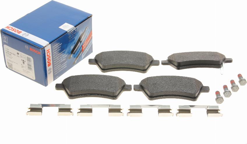 BOSCH 0 986 494 584 - Brake Pad Set, disc brake onlydrive.pro