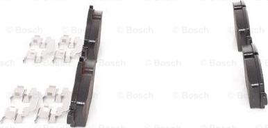 BOSCH 0 986 494 588 - Тормозные колодки, дисковые, комплект onlydrive.pro