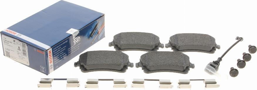 BOSCH 0 986 494 583 - Brake Pad Set, disc brake onlydrive.pro