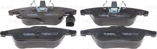 BOSCH 0 986 494 538 - Brake Pad Set, disc brake onlydrive.pro