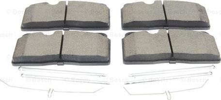 BOSCH 0 986 494 694 - Brake Pad Set, disc brake onlydrive.pro