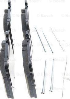 BOSCH 0 986 494 694 - Brake Pad Set, disc brake onlydrive.pro