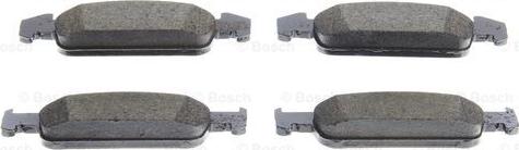 BOSCH 0 986 494 697 - Brake Pad Set, disc brake onlydrive.pro