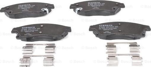 BOSCH 0 986 494 644 - Brake Pad Set, disc brake onlydrive.pro