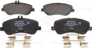 BOSCH 0 986 494 648 - Brake Pad Set, disc brake onlydrive.pro