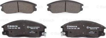 BOSCH 0 986 494 650 - Brake Pad Set, disc brake onlydrive.pro