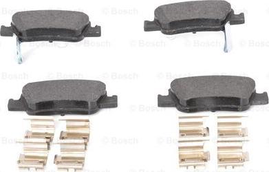 BOSCH 0 986 494 651 - Brake Pad Set, disc brake onlydrive.pro