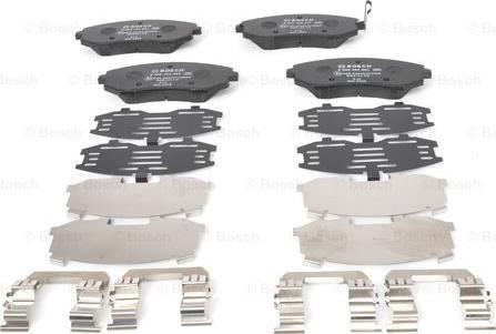 BOSCH 0 986 494 653 - Brake Pad Set, disc brake onlydrive.pro