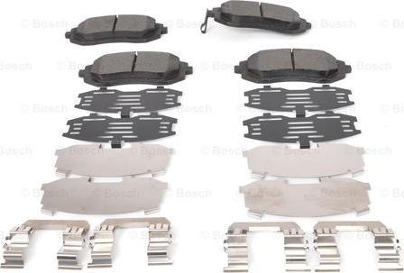 BOSCH 0 986 494 653 - Brake Pad Set, disc brake onlydrive.pro