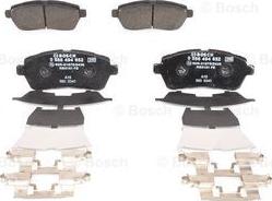 BOSCH 0 986 494 652 - Brake Pad Set, disc brake onlydrive.pro