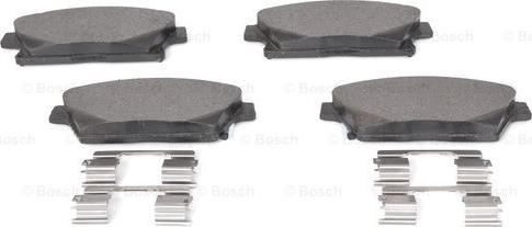 BOSCH 0 986 494 657 - Brake Pad Set, disc brake onlydrive.pro