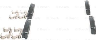 BOSCH 0 986 494 666 - Bremžu uzliku kompl., Disku bremzes onlydrive.pro