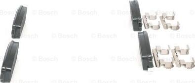 BOSCH 0 986 494 666 - Brake Pad Set, disc brake onlydrive.pro