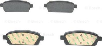 BOSCH 0 986 494 666 - Тормозные колодки, дисковые, комплект onlydrive.pro