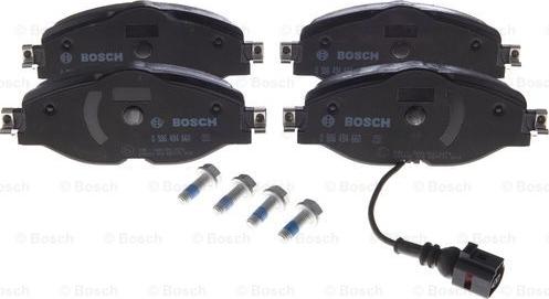 BOSCH 0 986 494 660 - Тормозные колодки, дисковые, комплект onlydrive.pro