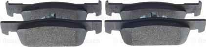 BOSCH 0 986 494 661 - Brake Pad Set, disc brake onlydrive.pro