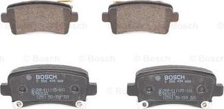 BOSCH 0 986 494 668 - Brake Pad Set, disc brake onlydrive.pro