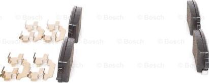 BOSCH 0 986 494 668 - Brake Pad Set, disc brake onlydrive.pro