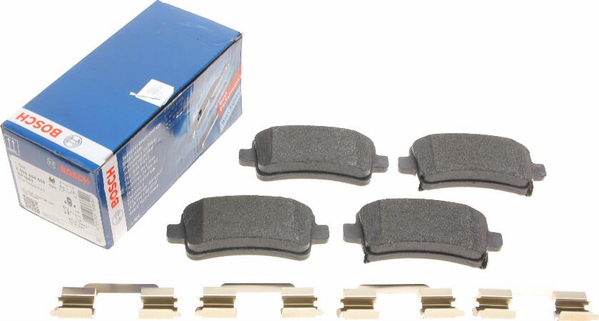 BOSCH 0 986 494 668 - Brake Pad Set, disc brake onlydrive.pro