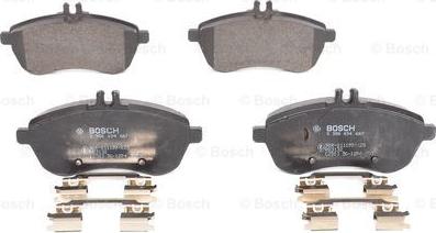 BOSCH 0 986 494 667 - Brake Pad Set, disc brake onlydrive.pro