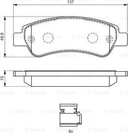 BOSCH 0 986 494 604 - Jarrupala, levyjarru onlydrive.pro