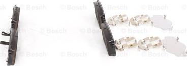 BOSCH 0 986 494 608 - Brake Pad Set, disc brake onlydrive.pro