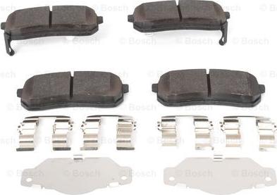 BOSCH 0 986 494 608 - Brake Pad Set, disc brake onlydrive.pro