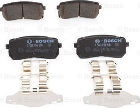 BOSCH 0 986 494 608 - Brake Pad Set, disc brake onlydrive.pro