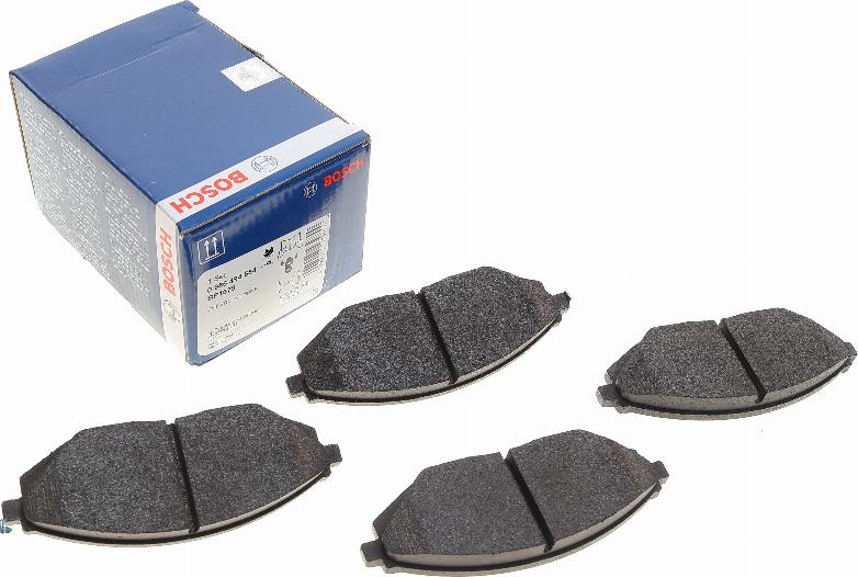 BOSCH 0 986 494 684 - Brake Pad Set, disc brake onlydrive.pro