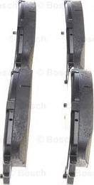 BOSCH 0 986 494 686 - Brake Pad Set, disc brake onlydrive.pro