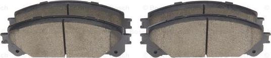 BOSCH 0 986 494 686 - Brake Pad Set, disc brake onlydrive.pro