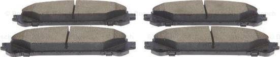 BOSCH 0 986 494 686 - Brake Pad Set, disc brake onlydrive.pro