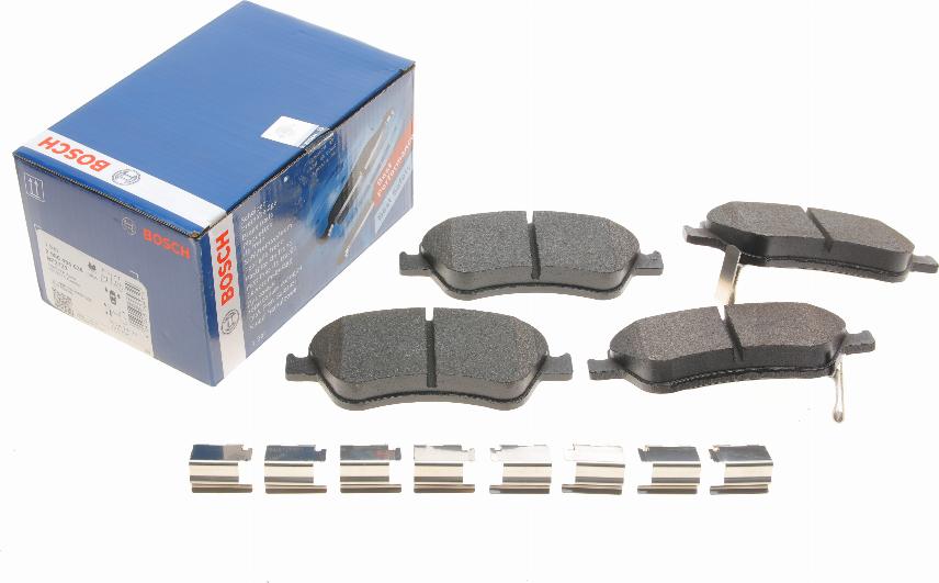 BOSCH 0 986 494 638 - Brake Pad Set, disc brake onlydrive.pro