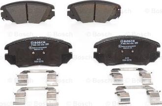 BOSCH 0 986 494 632 - Brake Pad Set, disc brake onlydrive.pro