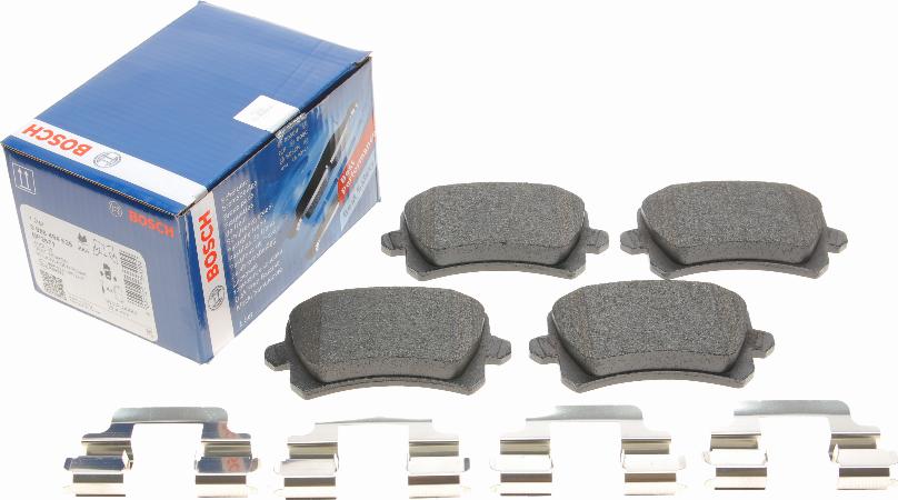 BOSCH 0 986 494 626 - Brake Pad Set, disc brake onlydrive.pro