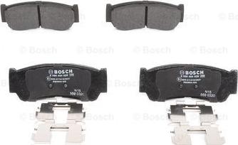 BOSCH 0 986 494 628 - Brake Pad Set, disc brake onlydrive.pro