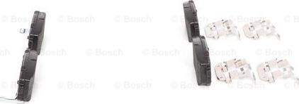 BOSCH 0 986 494 627 - Stabdžių trinkelių rinkinys, diskinis stabdys onlydrive.pro