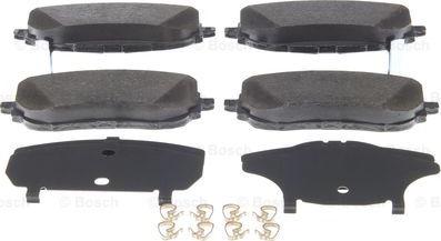 BOSCH 0 986 494 676 - Brake Pad Set, disc brake onlydrive.pro