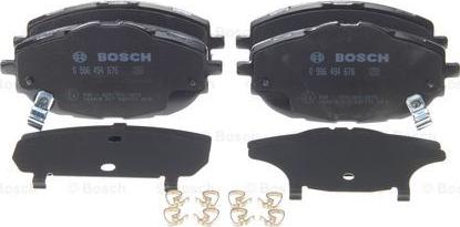 BOSCH 0 986 494 676 - Brake Pad Set, disc brake onlydrive.pro