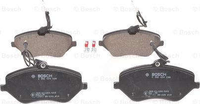 BOSCH 0 986 494 098 - Brake Pad Set, disc brake onlydrive.pro