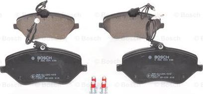 BOSCH 0 986 494 098 - Brake Pad Set, disc brake onlydrive.pro