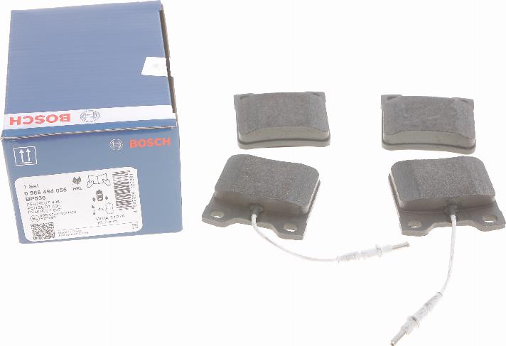 BOSCH 0 986 494 055 - Brake Pad Set, disc brake onlydrive.pro