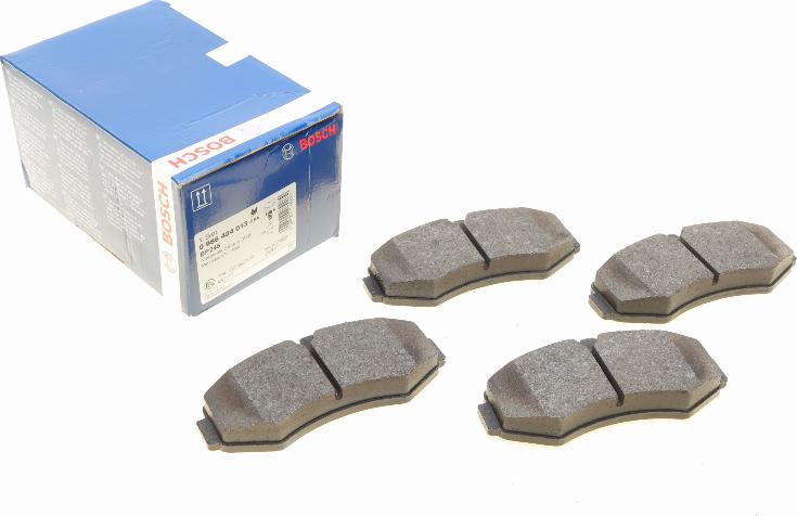 BOSCH 0 986 494 013 - Brake Pad Set, disc brake onlydrive.pro