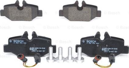 BOSCH 0 986 494 082 - Bremžu uzliku kompl., Disku bremzes onlydrive.pro