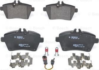 BOSCH 0 986 494 087 - Brake Pad Set, disc brake onlydrive.pro