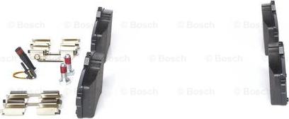 BOSCH 0 986 494 087 - Bremžu uzliku kompl., Disku bremzes onlydrive.pro